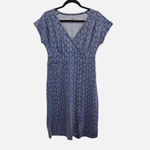 Royal Robbins M Essential Tencel Dash Dress v-neck Faux wrap 1513